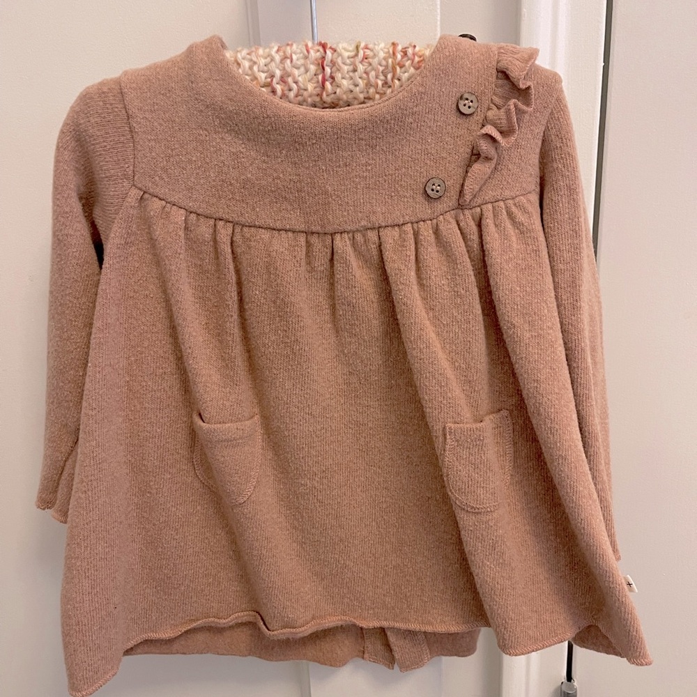 1+ in the Family Elvira Sweater Dress — 12M sweater in Rose
